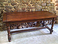 french oak refectory table
